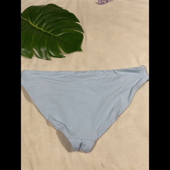 NWT $44 Becca Color Code Shirred Bikini Bottoms in STL Blue [ SZ‎ XL ] - Picture 8 of 11